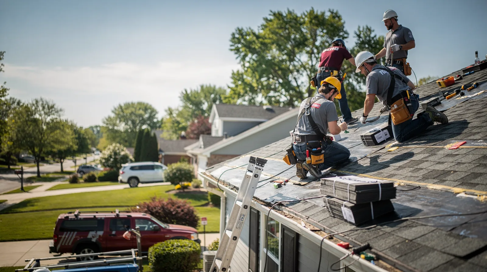 Roof Repair in Fairview, IL around you